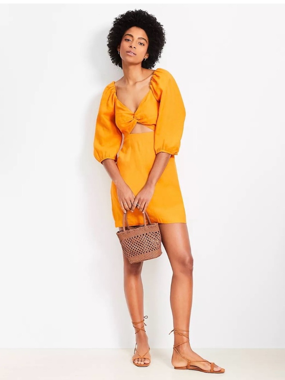 LOFT Women’s Mini Linen Dress - Size XS